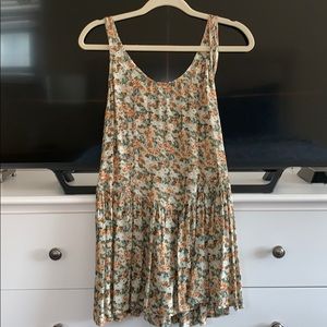 Low-Back, floral LF mini-dress